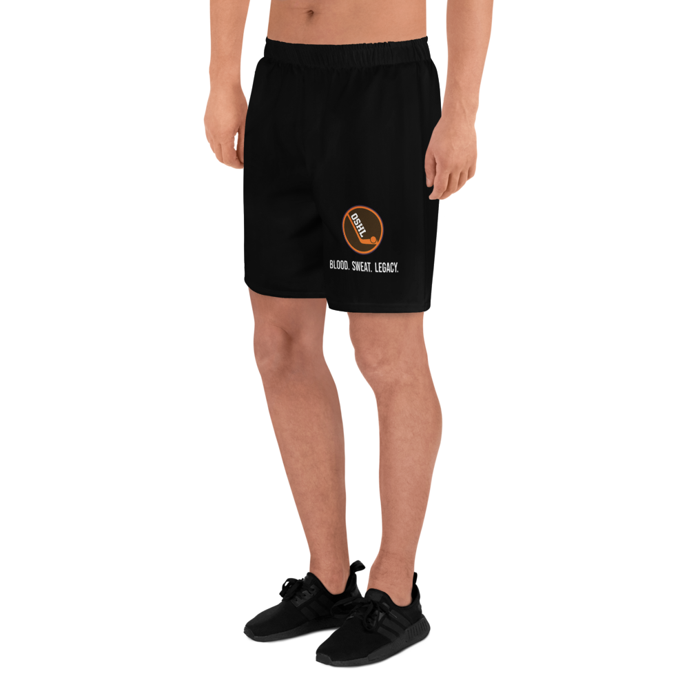 OSHL Blood. Sweat. Legacy. Shorts | PUCK OFF Ball Hockey Tournament Gear