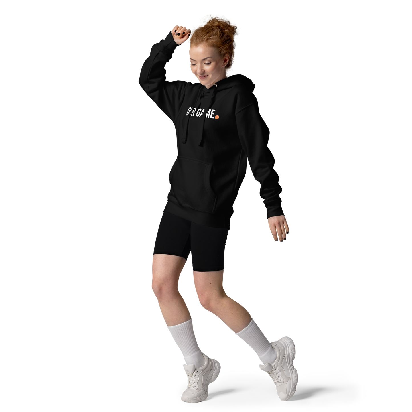 Our Game Takes BALLS Hoodie – PUCK OFF Mascot Warmy | Ball Hockey Streetwear