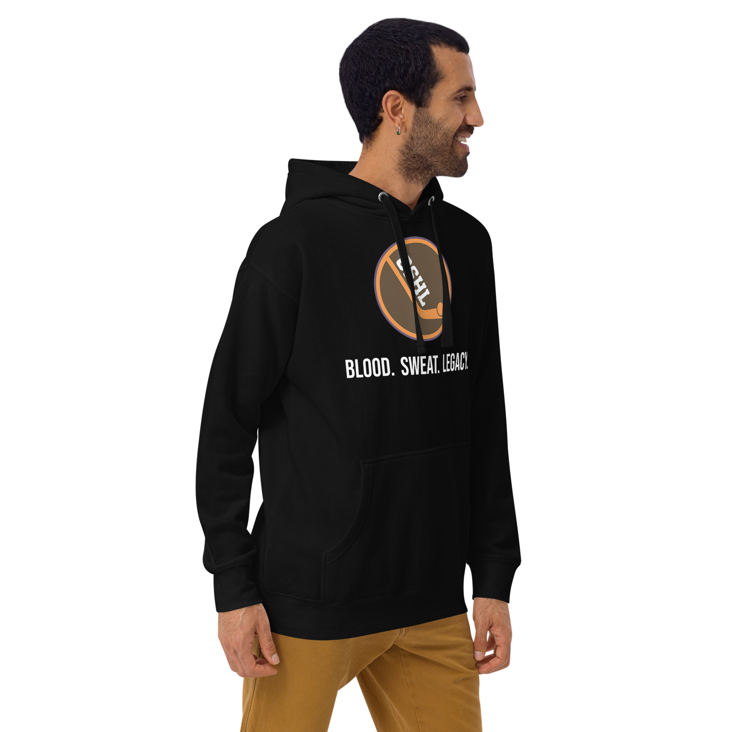OSHL Blood. Sweat. Legacy. Hoodie – PUCK OFF Ball Hockey Apparel | Tournament Pullover