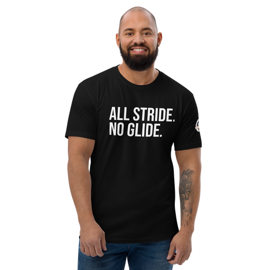 All Stride. No Glide. T-Shirt – PUCK OFF Ball Hockey Tee | Unisex Streetwear