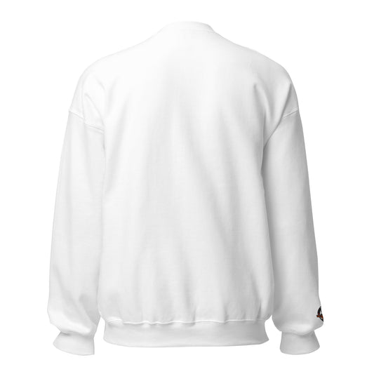 Puck Off Ball Hockey Crewneck Sweatshirt - White - Puck Off - Ball Hockey Apparel