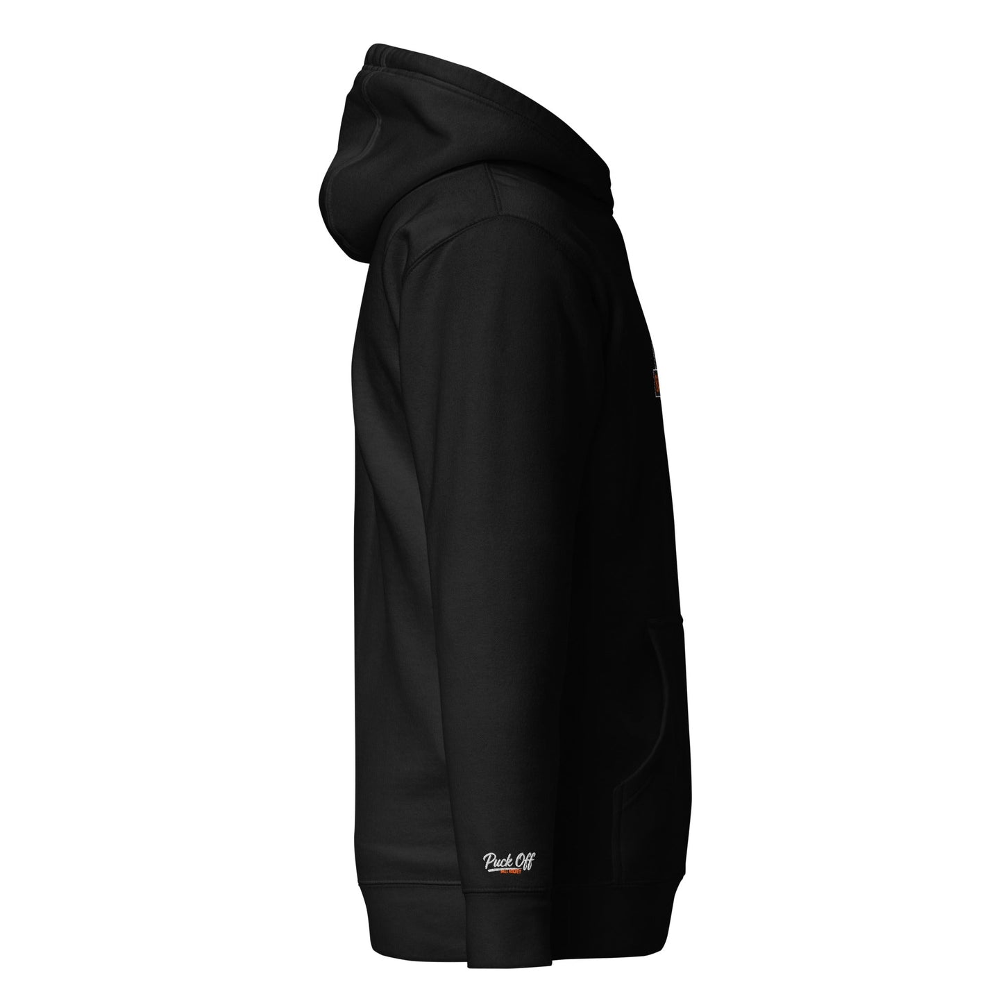Puck Off Classic Hoodie - Black - Puck Off - Ball Hockey Apparel