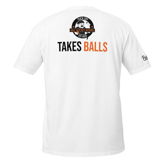 Puck Off "Our Game" Ball Hockey Tee - White - Puck Off - Ball Hockey Apparel