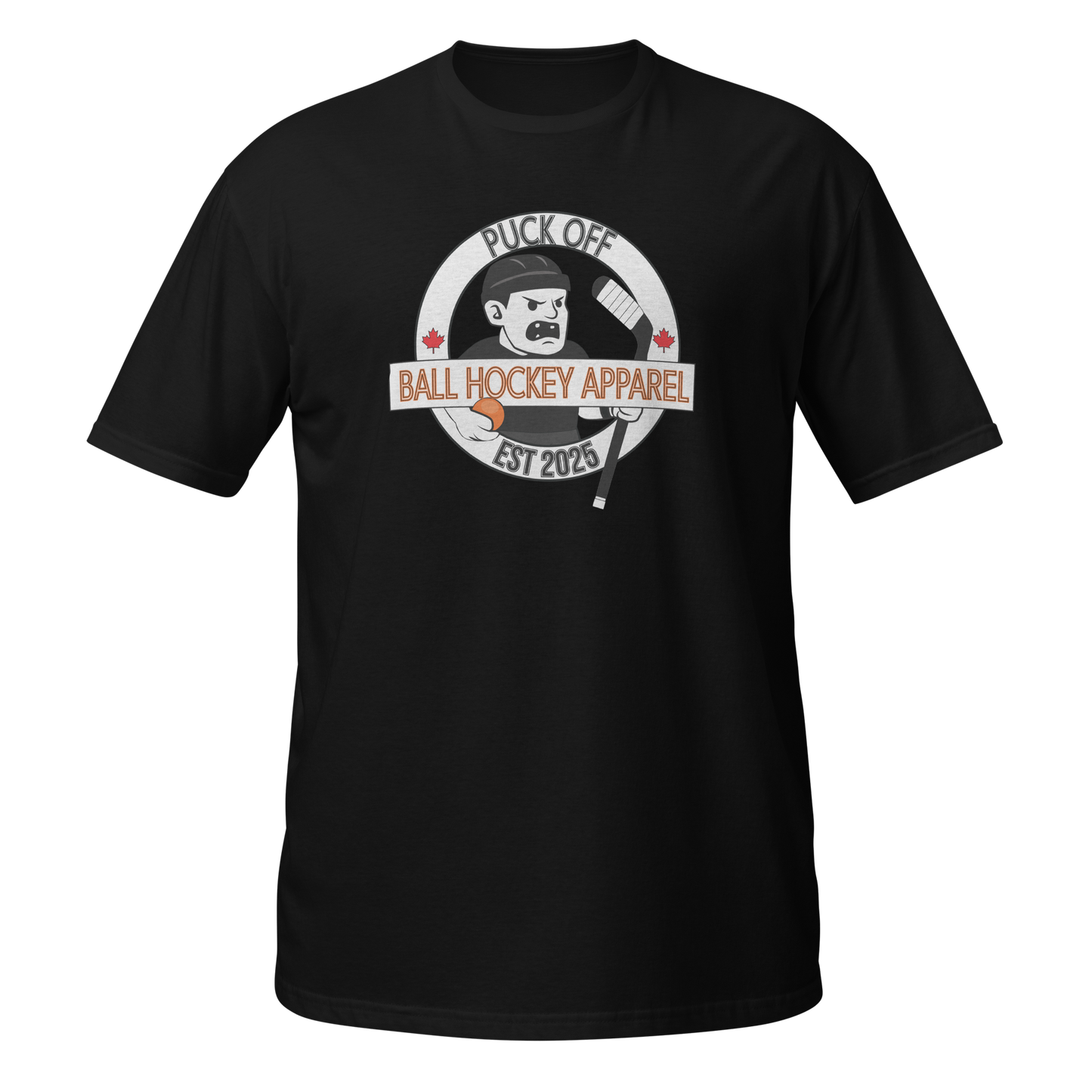 Classic PUCK OFF! Logo T-Shirt – Ball Hockey Lifestyle Tee