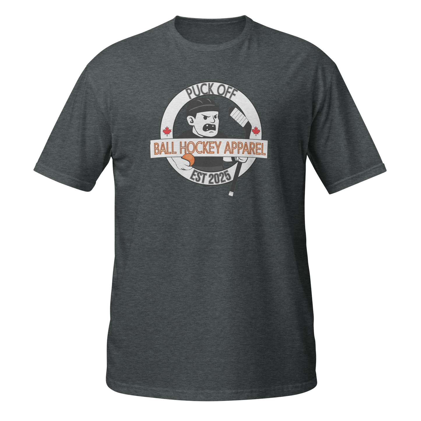 Classic PUCK OFF! Logo T-Shirt – Ball Hockey Lifestyle Tee