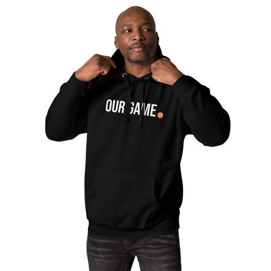 Our Game Takes BALLS Hoodie – PUCK OFF Mascot Warmy | Ball Hockey Streetwear