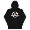 Ball Hockey Hoodie PUCK OFF badge crest embroidery