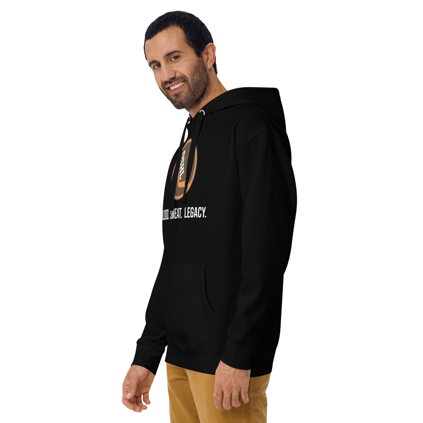 OSHL Blood. Sweat. Legacy. Hoodie – PUCK OFF Ball Hockey Apparel | Tournament Pullover