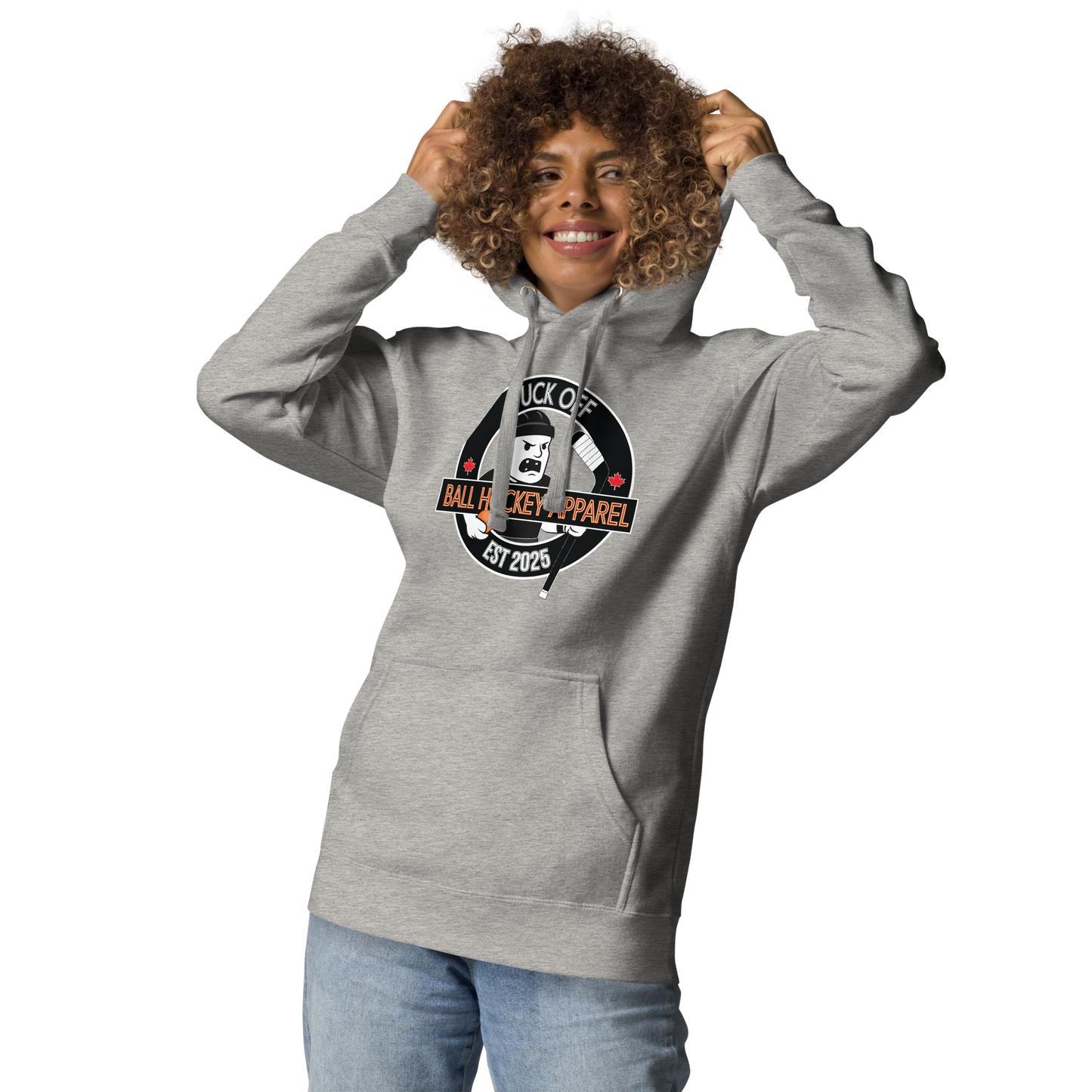 Classic PUCK OFF! Logo Hoodie – Hoodies for Legends!
