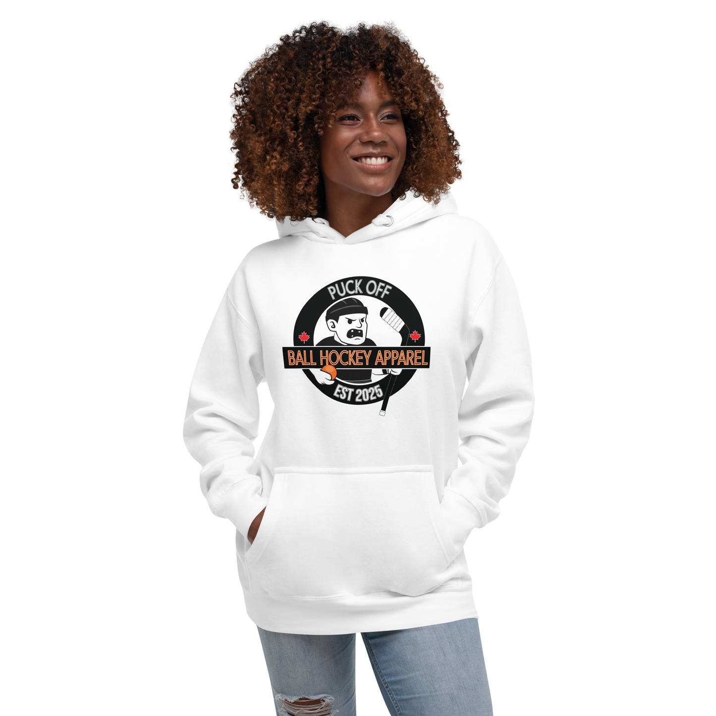Classic PUCK OFF! Logo Hoodie – Hoodies for Legends!