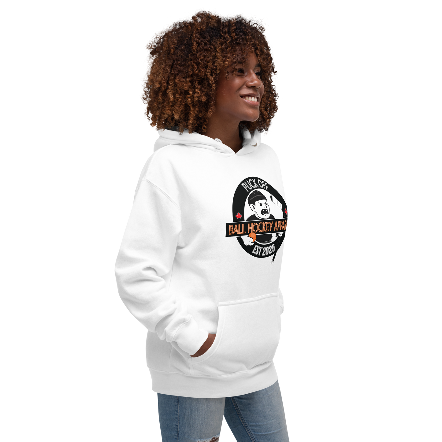 Classic PUCK OFF! Logo Hoodie – Hoodies for Legends!