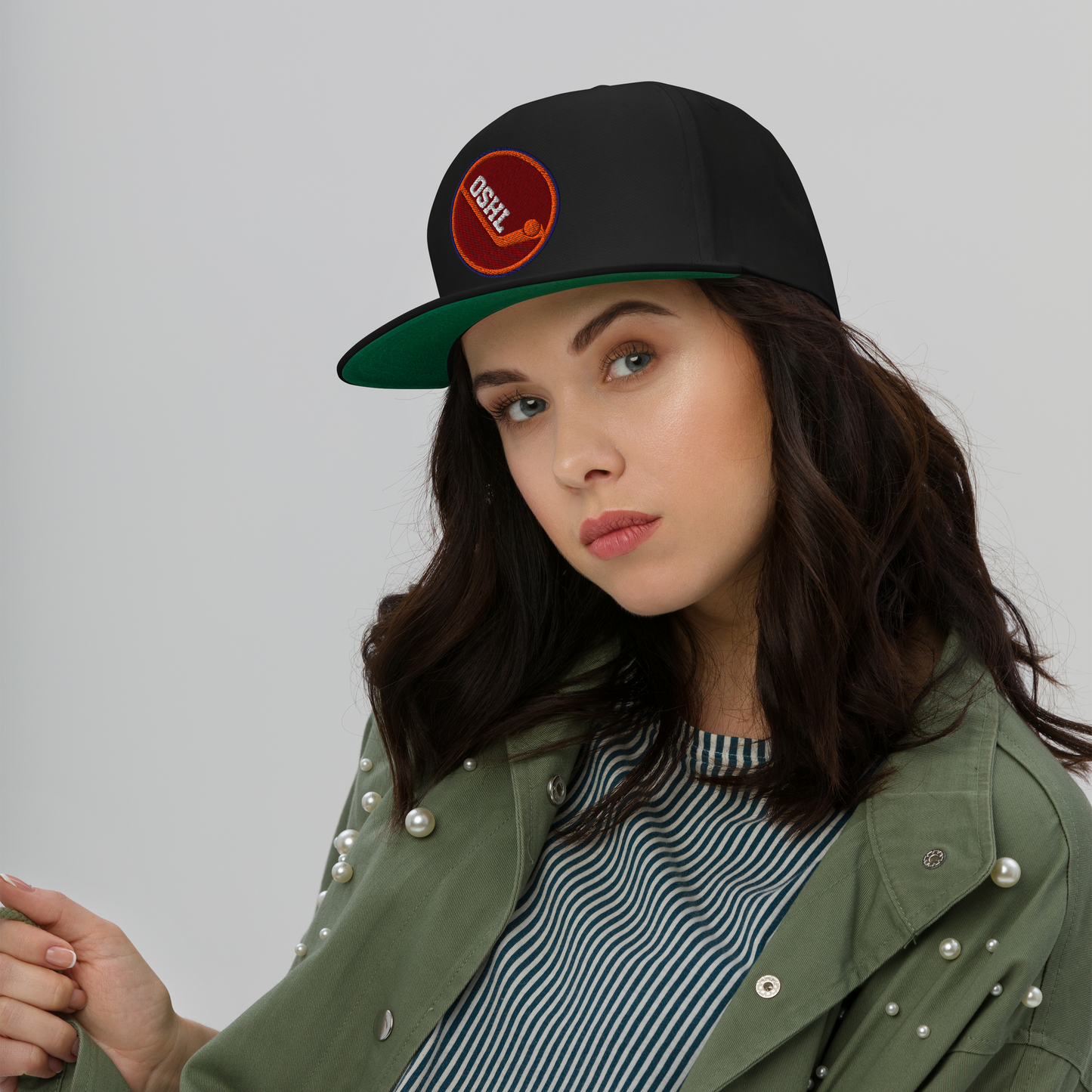 OSHL x Puck Off Ball HKY Hat | Limited Edition Tournament Cap | Official OSHL Ball Hockey Hat with Side Embroidery