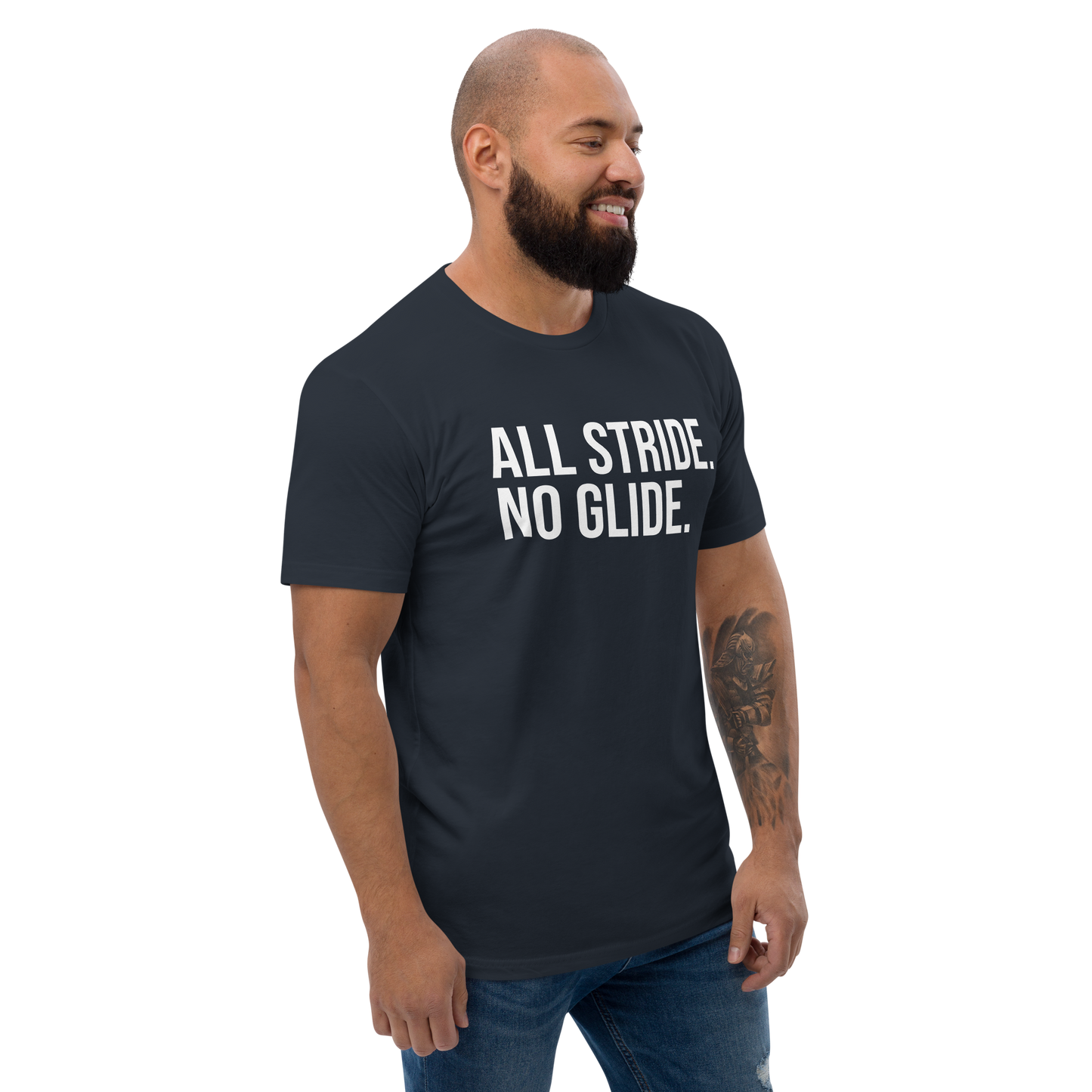 All Stride. No Glide. T-Shirt – PUCK OFF Ball Hockey Tee | Unisex Streetwear