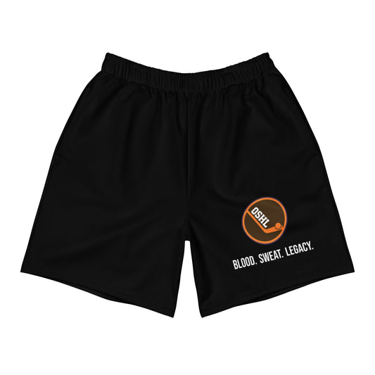 OSHL Blood. Sweat. Legacy. Shorts — PUCK OFF Tournament Athletic Gear - Puck Off - Ball Hockey Apparel