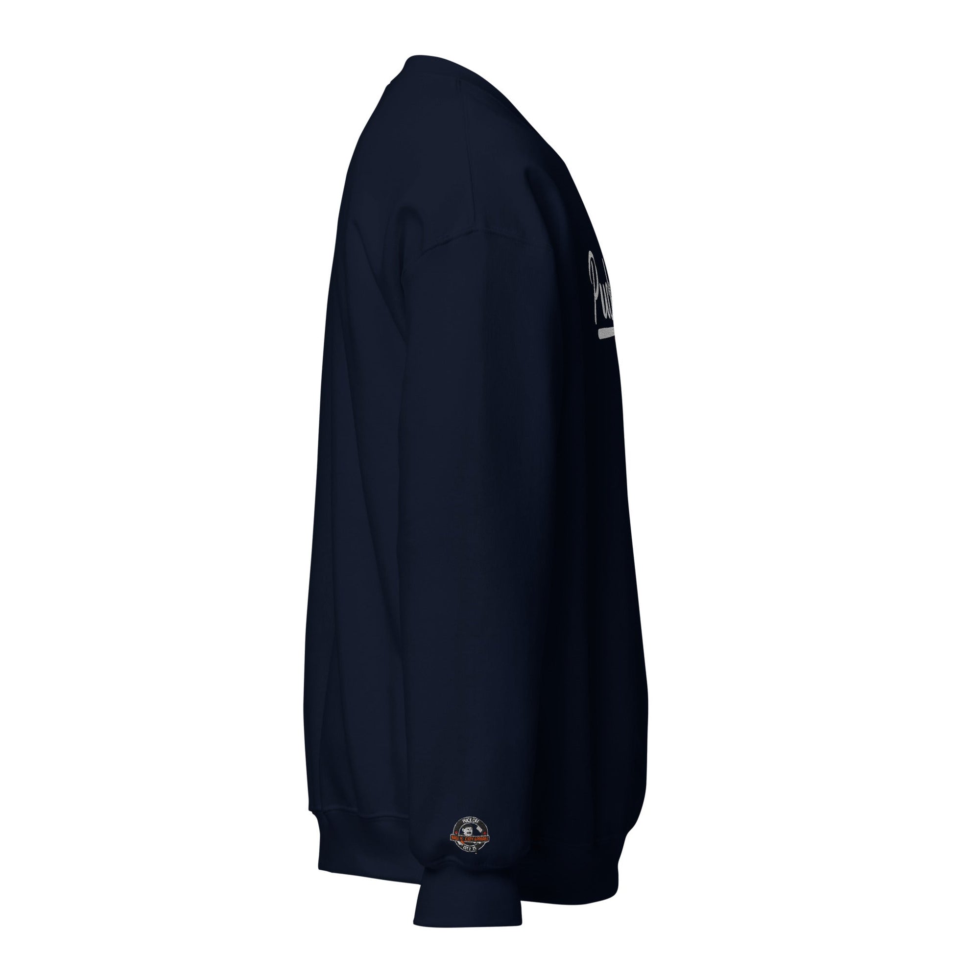 Puck Off Ball Hockey Crewneck Sweatshirt - Navy - Puck Off - Ball Hockey Apparel