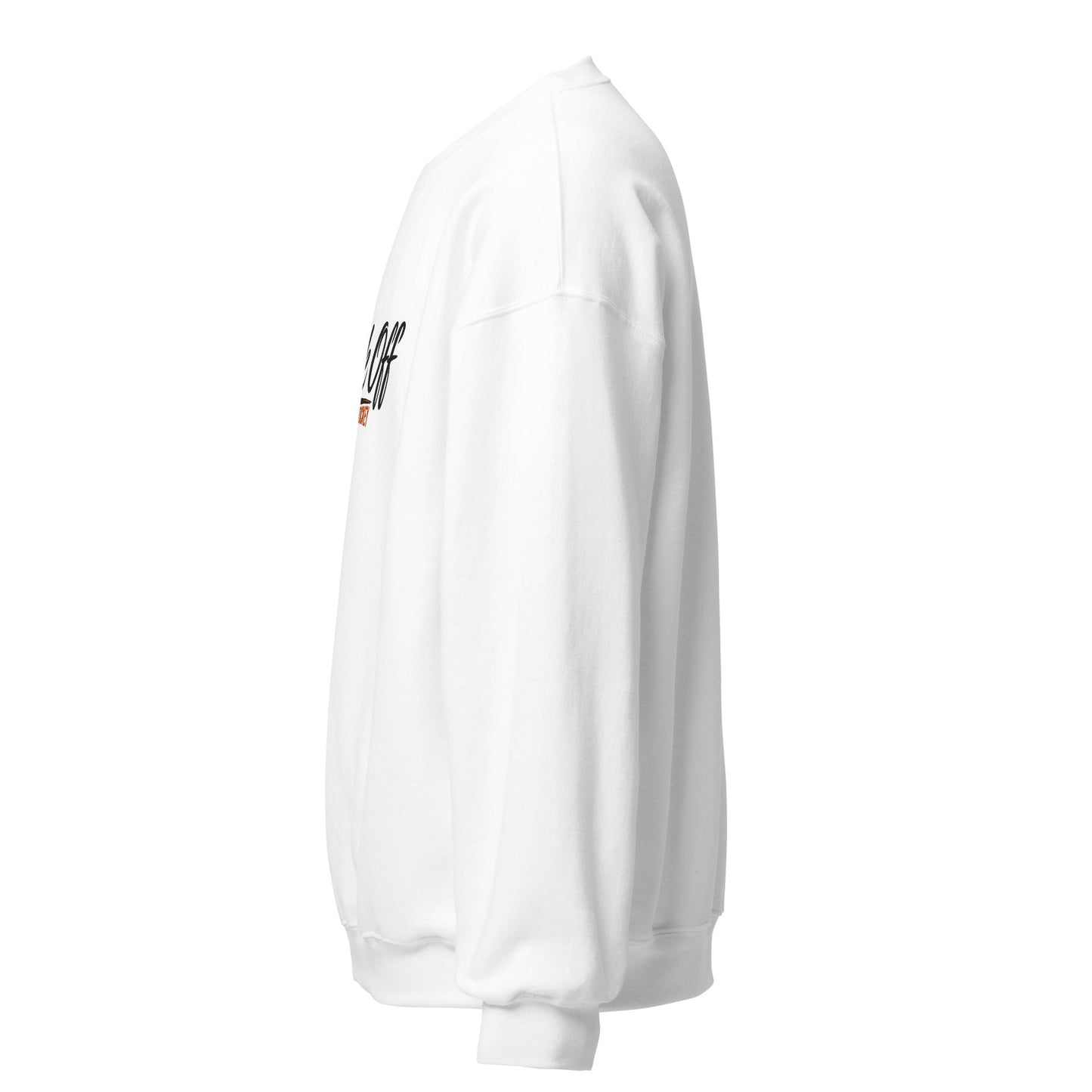 Puck Off Ball Hockey Crewneck Sweatshirt - White - Puck Off - Ball Hockey Apparel