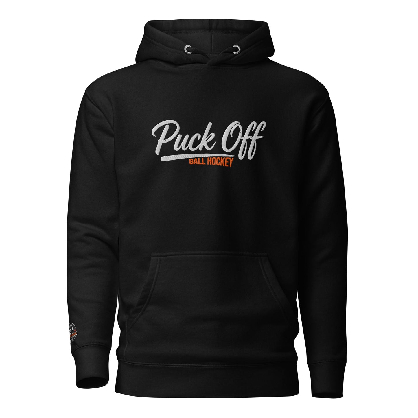 Puck Off Ball Hockey Hoodie - Black - Puck Off - Ball Hockey Apparel