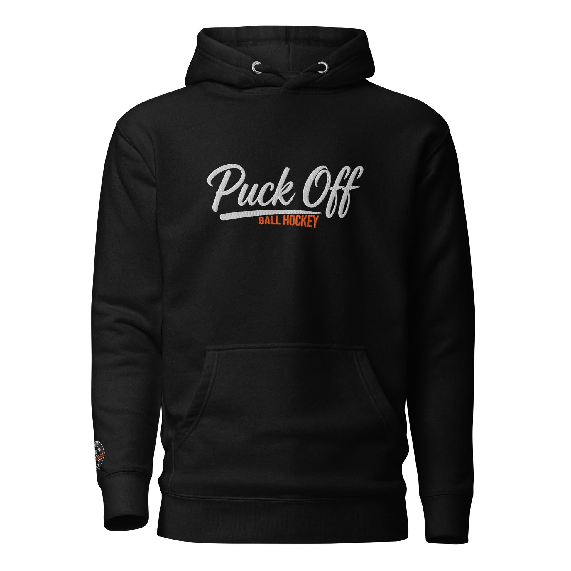 Puck Off Ball Hockey Hoodie - Black - Puck Off - Ball Hockey Apparel