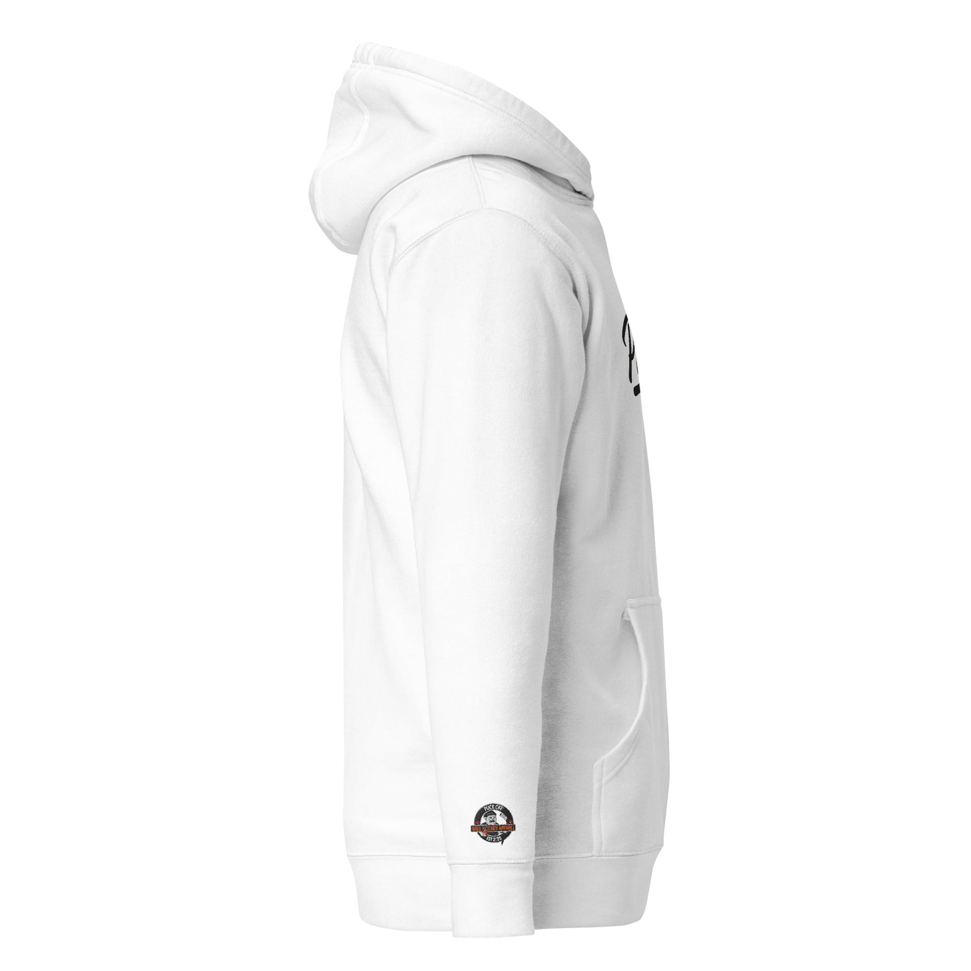 Puck Off Ball Hockey Hoodie - White - Puck Off - Ball Hockey Apparel