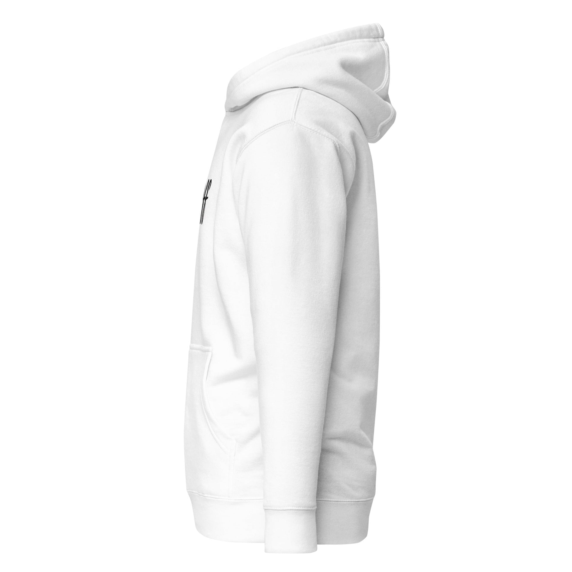 Puck Off Ball Hockey Hoodie - White - Puck Off - Ball Hockey Apparel