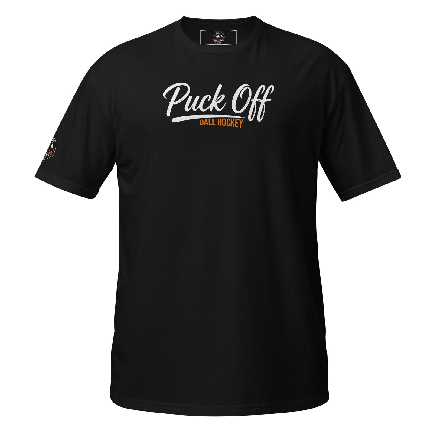 Puck Off Ball Hockey Tee - Black - Puck Off - Ball Hockey Apparel