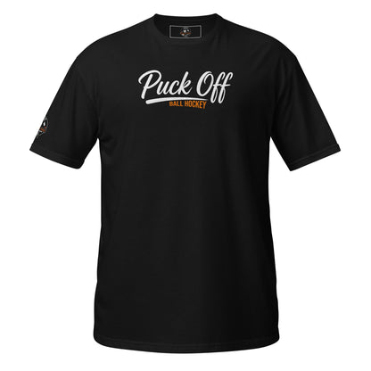 Puck Off Ball Hockey Tee - Black - Puck Off - Ball Hockey Apparel