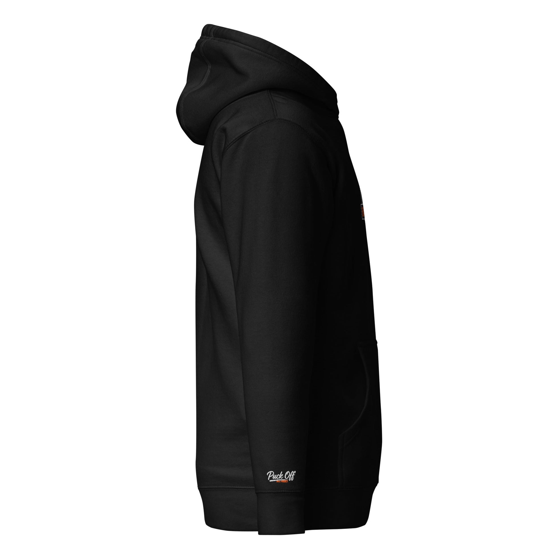 Puck Off Classic Hoodie - Black - Puck Off - Ball Hockey Apparel