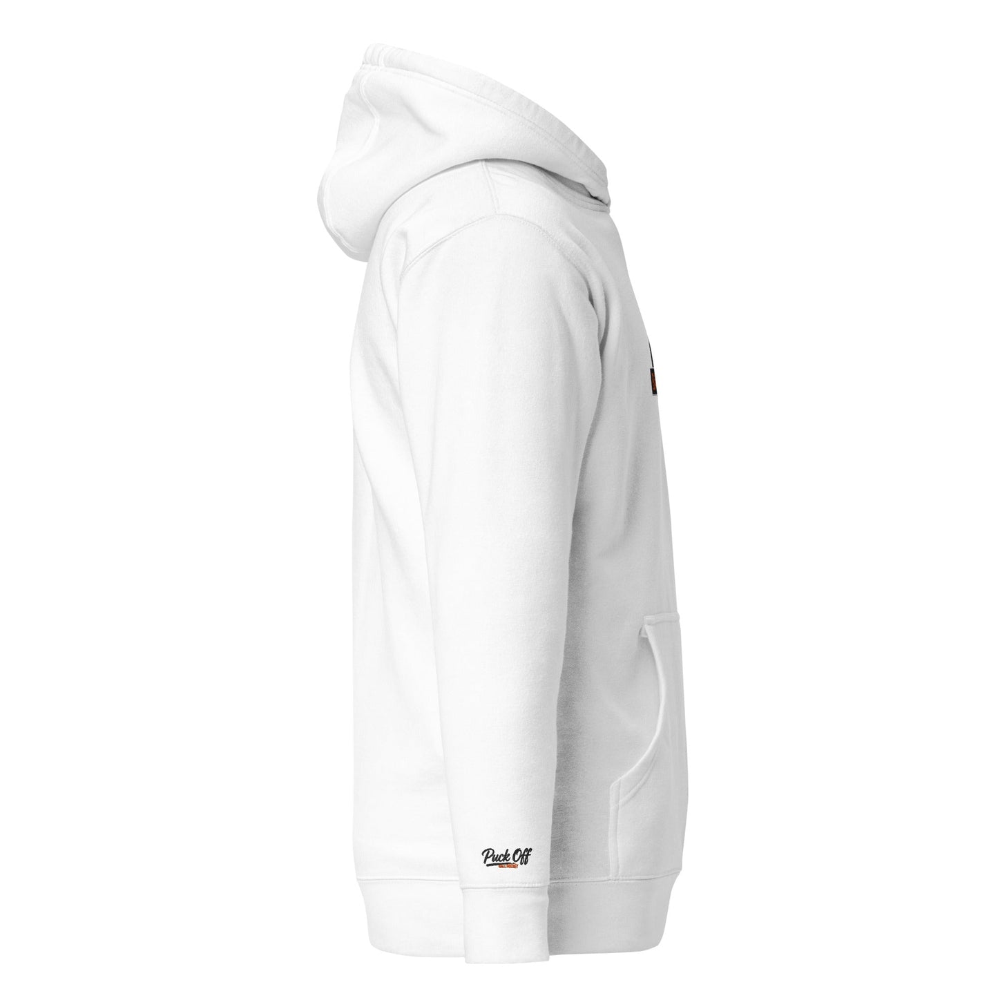 Puck Off Classic Hoodie - White - Puck Off - Ball Hockey Apparel