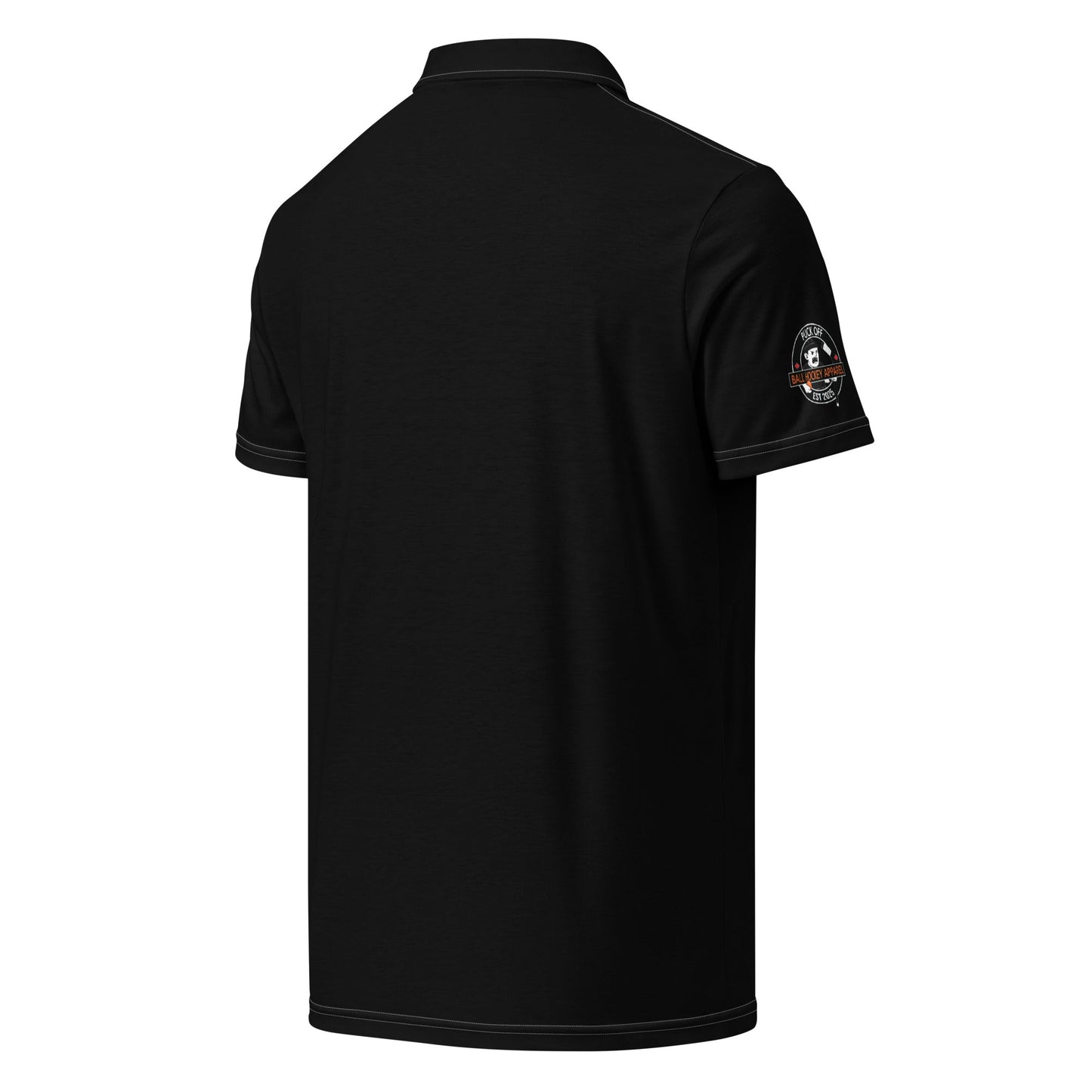 Puck Off Classic Polo - Black - Puck Off - Ball Hockey Apparel