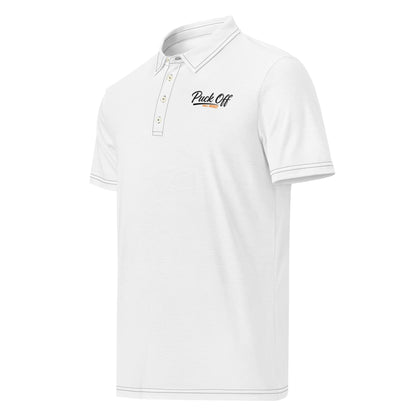 Puck Off Classic Polo - White - Puck Off - Ball Hockey Apparel