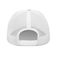 Puck Off Logo Trucker Cap - White - Puck Off - Ball Hockey Apparel