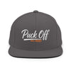 Puck Off Snapback Hat - Charcoal - Puck Off - Ball Hockey Apparel