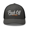 Puck Off Trucker Hat - Charcoal - Puck Off - Ball Hockey Apparel