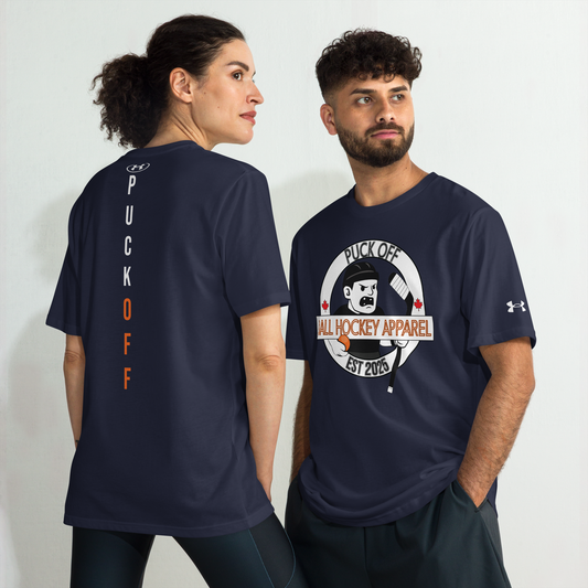 PUCK OFF x Under ArmourⓇ Athletic T-Shirt – Ball Hockey Performance Tee