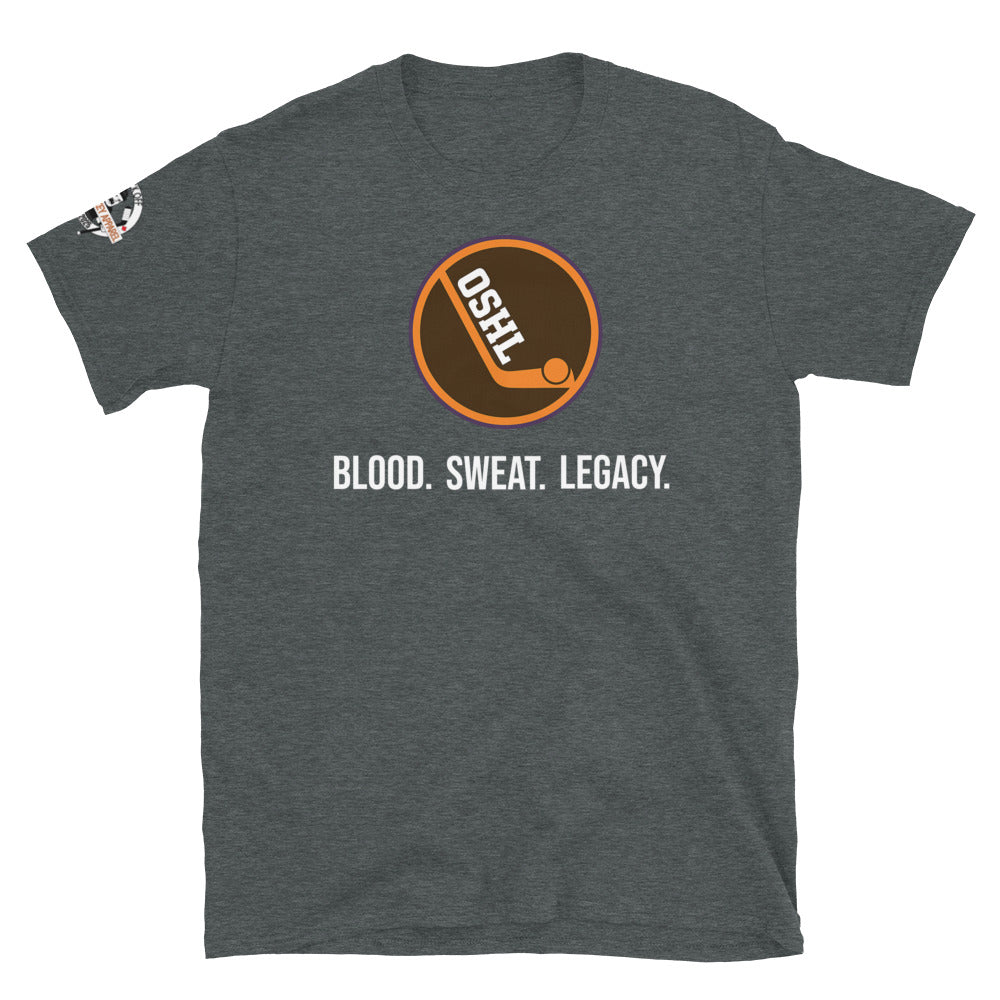 OSHL Blood Sweat Legacy Tee unisex fit