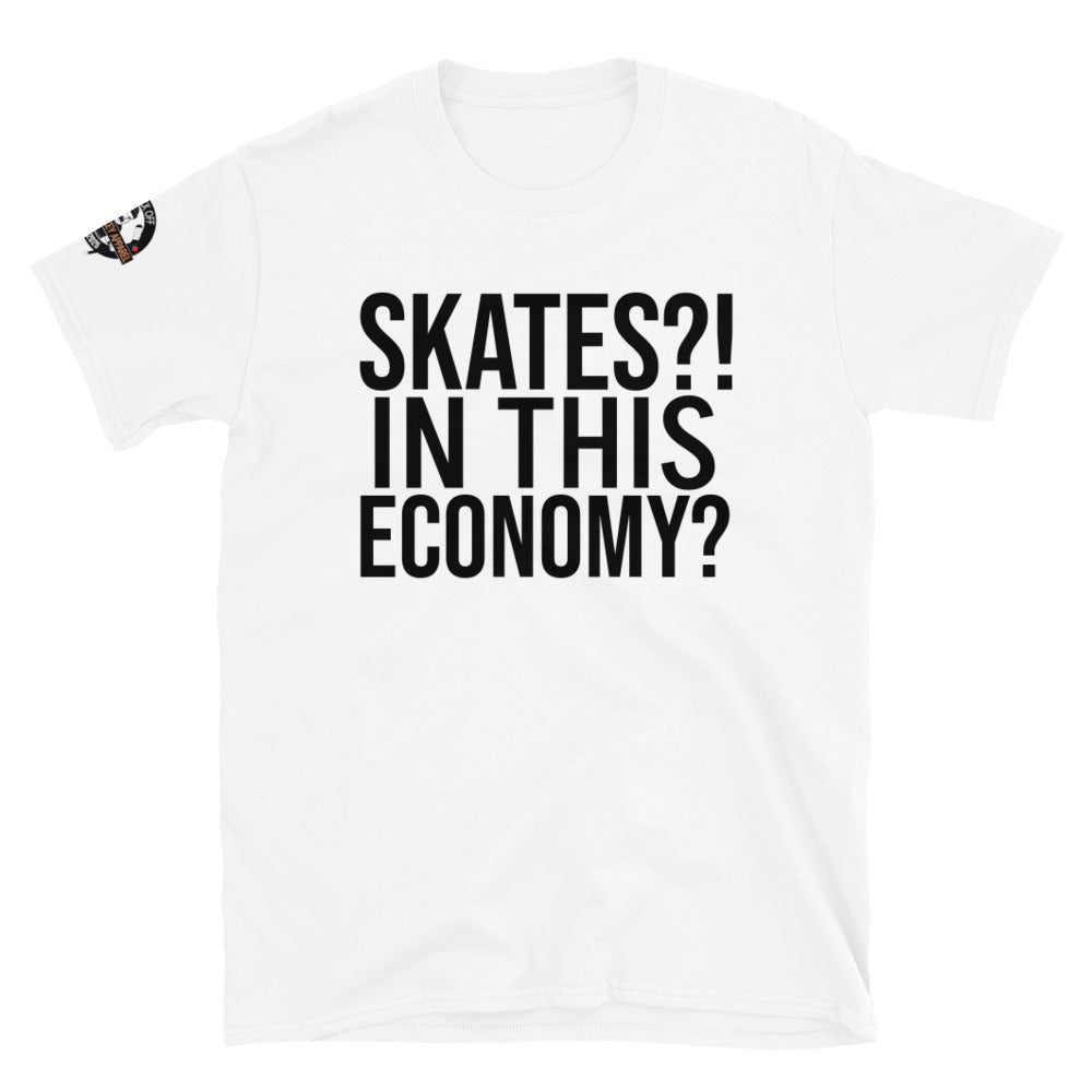Skates In This Economy Ball Hockey Shirt beer league streetwear
