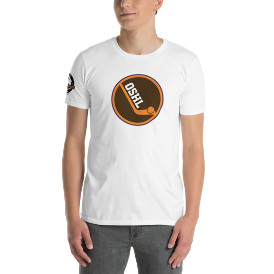 Official OSHL Logo T-Shirt – Official OSHL Ball Hockey Tournament Tee | PUCK OFF Apparel