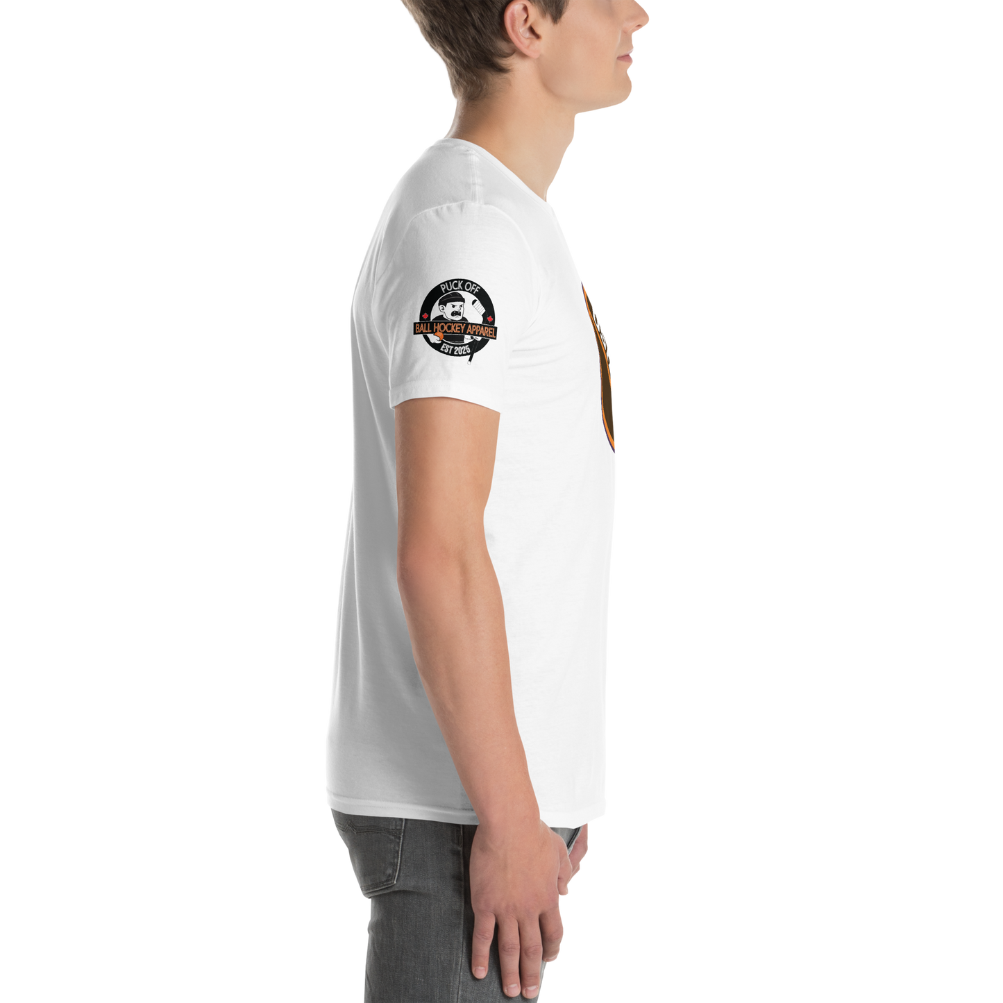 Official OSHL Logo T-Shirt – Official OSHL Ball Hockey Tournament Tee | PUCK OFF Apparel