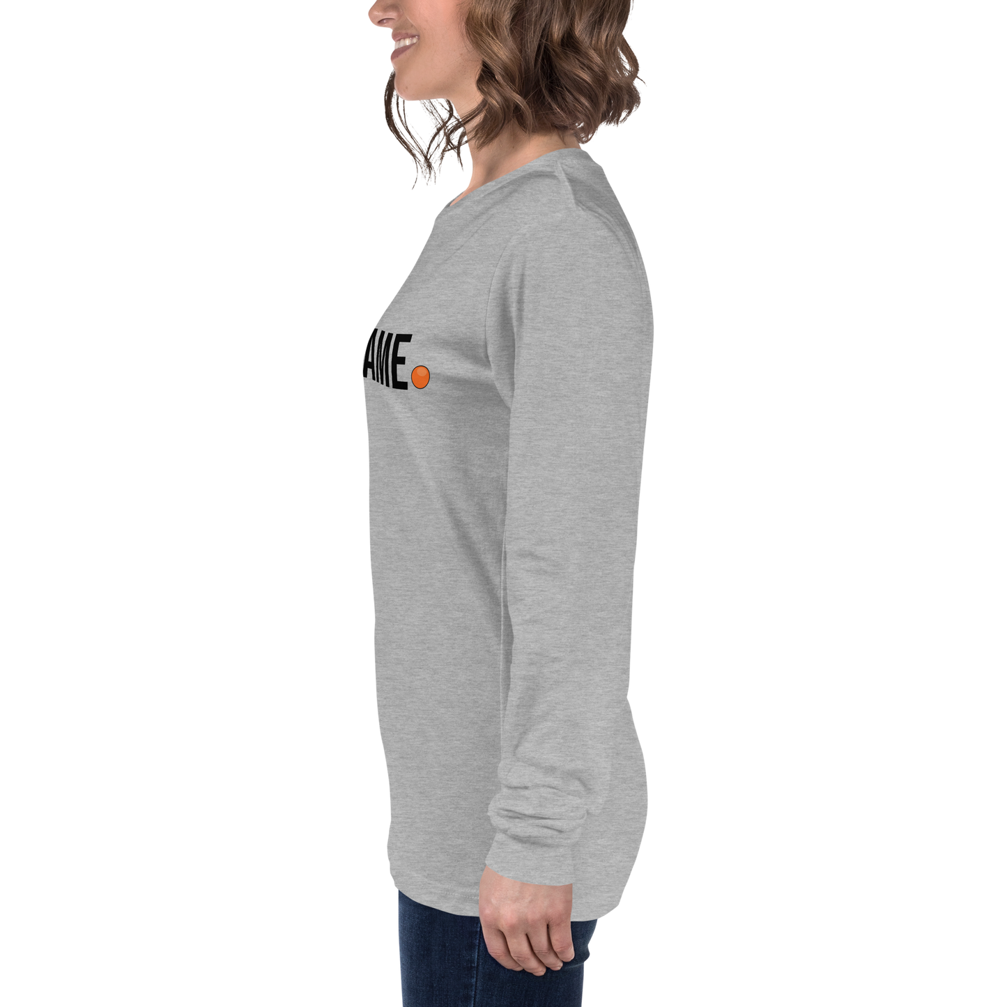 OUR GAME TAKES BALLS Ball Hockey Long Sleeve Tee
